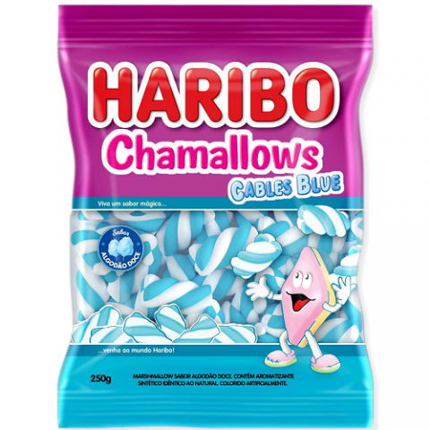 Marshmallow Chamallows Cables Blue 250g