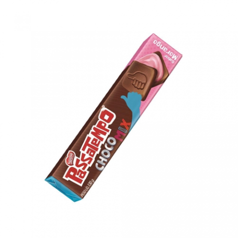 Biscoito Passatempo Chocomix Morango 130g