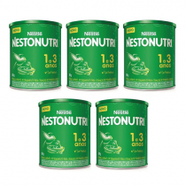 5 Latas Nestonutri 1+ 800g cada