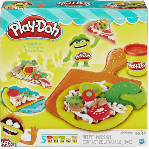Play-Doh Conjunto De Massinha Festa Da Pizza Com 5 Potes