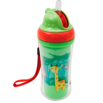 Copo Parede Dupla Buba Baby Animal Fun 250ml