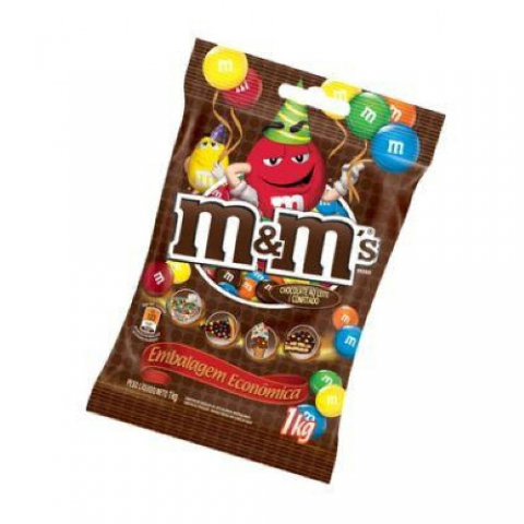 Pacotão M&M Confeito Chocolate 1kg – Mars