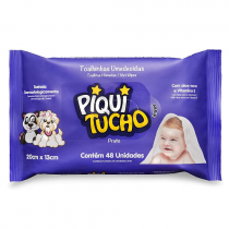 Toalhas Umedecidas Piquitucho Pratic 48 Unidades