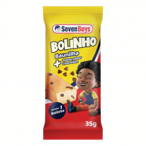 Bolinho Seven Boys Baunilha com Gotas 35g