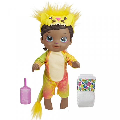 Boneca Baby Alive Rainbow Wildcats Leoa