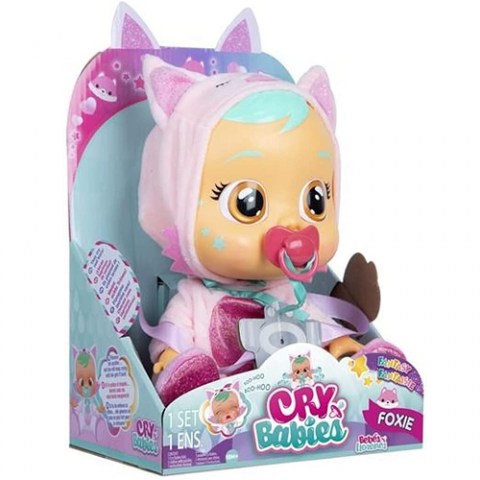 Boneca Cry Babies Foxie