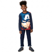 Camiseta Manga Longa Infantil Vingadores Malwee Kids