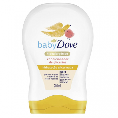 Condicionador Baby Dove Hidratação Glicerinada 200ml