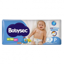 Fralda Babysec Ultrasec Galinha Pintadinha P 28 Unidades