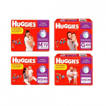 Fralda Huggies Roupinha Supreme Care