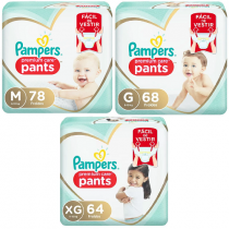 Fralda Pampers Pants Premium Care