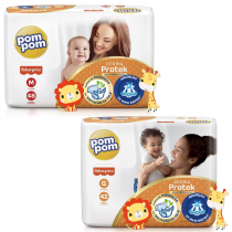 Fralda Pom Pom Derma Protek Mega