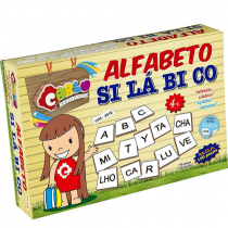 Jogo Alfabeto Silábico 150 Peças