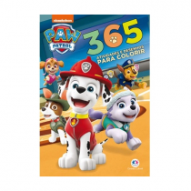 Livro Patrulha Canina 365 atividades e desenhos para colorir