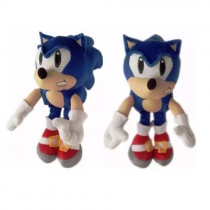 Pelúcia Antialérgico Sonic Grande 36cm Mateliz