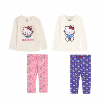 Pijama Infantil Longo Hello Kitty