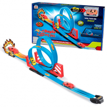 Pista Duplo Looping Braskit