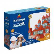 Brincando de Engenheiro 120 Peças Xalingo