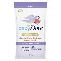 Sabonete Liquido Dove Baby Hidrataçao Relaxante 180ml
