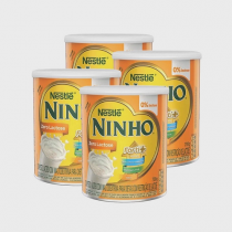 4 Latas Ninho Forti+ Zero Lactose 380g cada