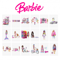 Até 34% Off em Bonecas Barbie