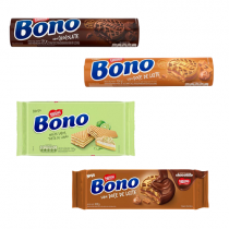 Biscoitos BONO Recheado com até 36% OFF