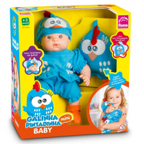 Boneca Galinha Pintadinha Mini Baby Roma