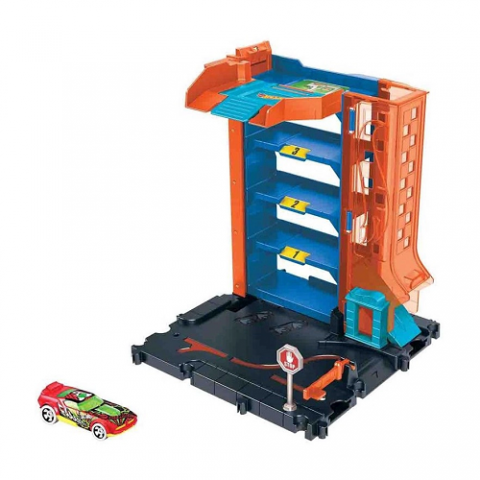 Hot Wheels City Estacionamento