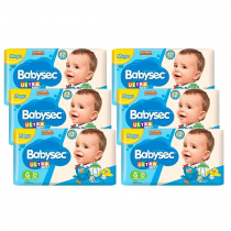 Fralda Babysec Ultrasec G 204 Unidades