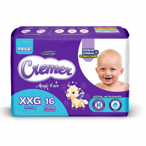 Fralda Cremer XXG Jumbinho 16 Unidades