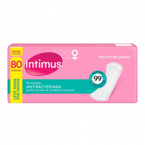 Intimus Protetor Diário Days Antibacteriana 80 Unidades