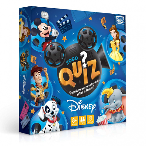 Jogo de Ação Quiz Disney
