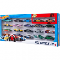 Pacote 20 Carros Hot Wheels Mattel