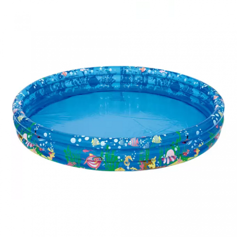 Piscina Infantil Inflável 190 Litros Peixes Tropicais Jilong
