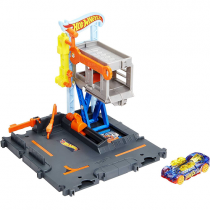 Pista Hot Wheels City Estação de Reparos