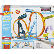 Pista Hot Wheels Track Builder Kit Infinity Loop