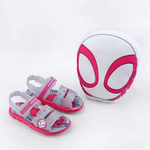 Sandália Grendene Kids Ghost Spider Almofada