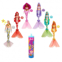Boneca Barbie Color Reveal Sereia Arco-íris