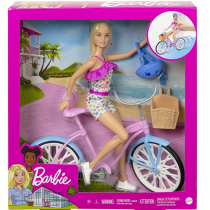 Boneca Barbie Passeio de Bicicleta