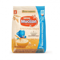 Cereal Infantil Arroz e Aveia Mucilon 600g