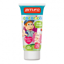 Bitufo Gel Dental Cocoricó Com Flúor Sabor Tutti Frutti 90g