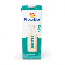 Leite Semidesnatado Piracanjuba 1L