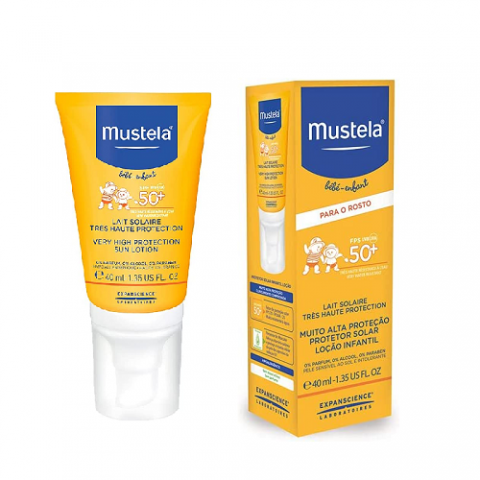 Protetor Solar Mustela Solares Infantil FPS 50+ 40ml