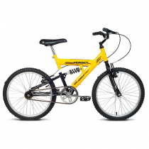 Bicicleta Juvenil Aro 20 Eagle Amarela e Preta Verden Bikes