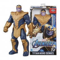 Boneco Marvel Vingadores Titan Hero Series Blast Gear Deluxe Thanos Hasbro – 30cm