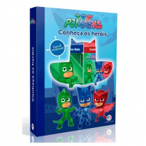 Box 6 Minilivros PJ Masks Conheça os heróis: Conheça os Heróis