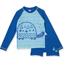 Conjunto Praia Sunga + Camiseta Tartaruga Tio Top Proteção Solar Uv 50+