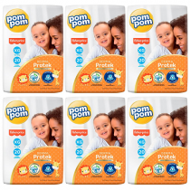 Fralda Pom Pom Protek Derma Jumbo Tamanho XG 120 unidades