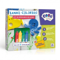 Kit de Brinquedo de Banho Colorido – Toyster Brinquedos