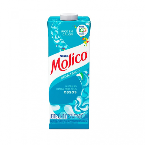 Leite Desnatado Molico 1L